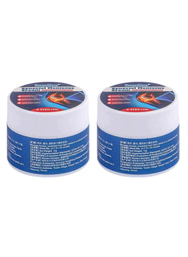 Sumifun 2Pcs Synovial Meniscus Cream, Pain Relief Ointment 10g - Image 1